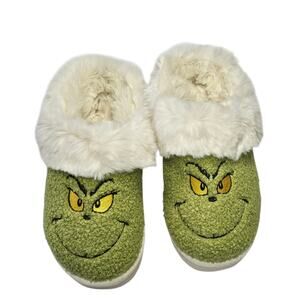 American Eagle "The Grinch" Holiday Slippers Women's Size 8